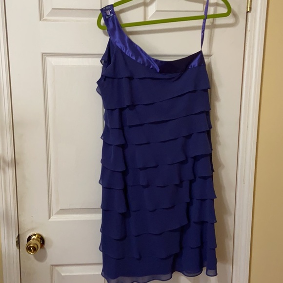 One Shoulder Tiers Dress